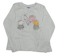 Bílé triko s Peppou a přáteli