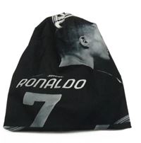 Černá čepice s Cristianem Ronaldem