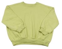 Limetová oversize mikina George