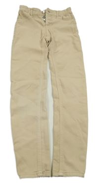 Béžové elastické skinny rifle Don´t call me Jennyfer 