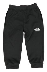 Antracitovo-černé sportovní funkční kalhoty s logem The North Face