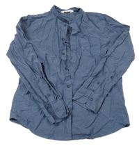 Tmavomodrá košile H&M
