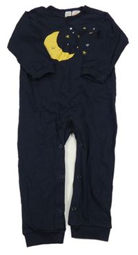 Tmavomodrý overal s měsícem a hvězdičkami H&M