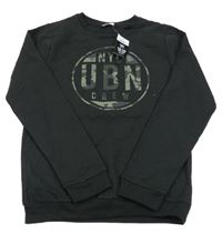 Nové - černá mikina se znakem s nápisy PEP&CO