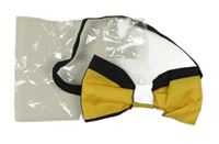 Nové - žluto-černý motýlek