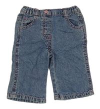 Modré šisované rifle se srdíčkem George