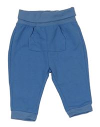 Modré tepláky s kapsou Ergee