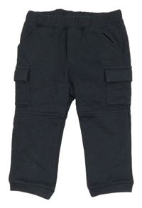 Tmavošedé cargo tepláky wonder nation