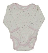 Bílo-světlerůžové body se srdíčky Ergee