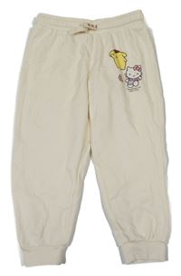 Smetanové tepláky s Kitty H&M