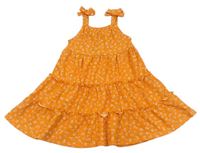 Oranžové květované šaty Matalan