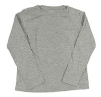 Šedé melírované triko H&M