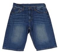 Modré riflové kraťasy H&M