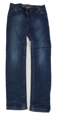 Tmavomodré skinny rifle Pepperts