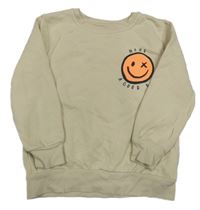 Béžová mikina se smajlíkem George