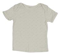 Bílé tričko se srdíčky