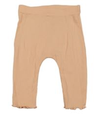 Meruňkové žebrované legíny George