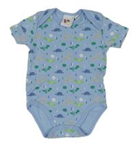 Světlemodré body s dinosaury Bubble Gum