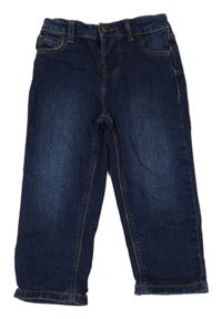 Tmavomodré straight rifle Denim Co.