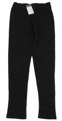 Černé zateplené legíny Primark