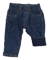 Modré podšité rifle 