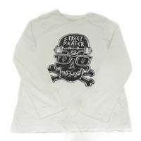 Bílé triko s lebkou George