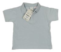 Nové - světlemodré polo tričko Zara