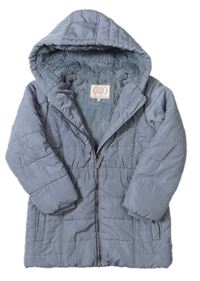Šusťákový zimní kabát s kapucí M&S