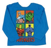 Modré triko s Avengers Primark