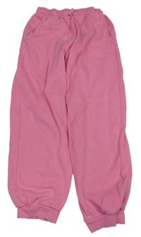 Růžové tepláky Tu