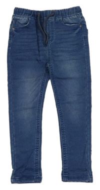 Modré teplákové skinny rifle Dunnes 