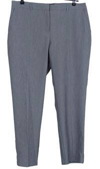 Dámské šedé společenské crop kalhoty zn. Dorothy Perkins 