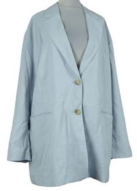 Dámský světlemodrý oversized blejzr H&M