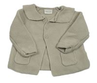 Béžový propínací svetr Next