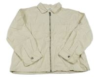 Světlebéžová manšestrová bunda H&M