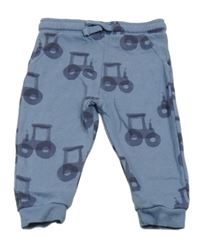 Modré tepláky s traktory F&F