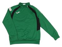 Zeleno-černá mikina s logem joma