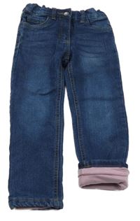 Tmavomodré podšité rifle Impidimpi