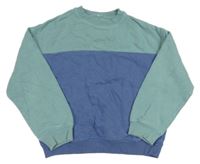 Zeleno-modrá mikina M&S