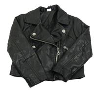 Černý koženkový křivák Zeeman 