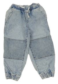 Světlemodré jogger rifle H&M