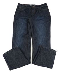 Tmavomodré straight rifle Denim Co.