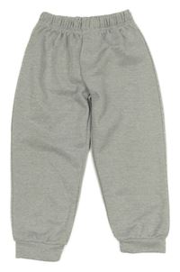 Šedé melírované tepláky