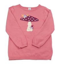 Růžový svetr s muchomůrkou Topolino
