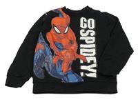 Černá mikina se Spider-manem MARVEL