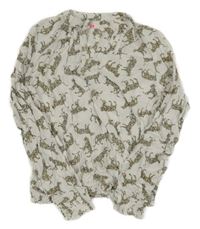 Bílá halenka se šelmami WE