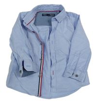 Světlemodrá melírovaná košile Next