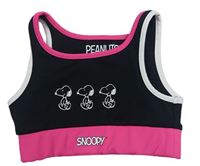 Černo-neonově růžová sportovní lambáda se Snoopym Zara