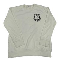 Smetanová mikina s písmenem LC Waikiki