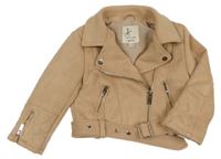 Světlehnědý semišový podšitý křivák s páskem River Island